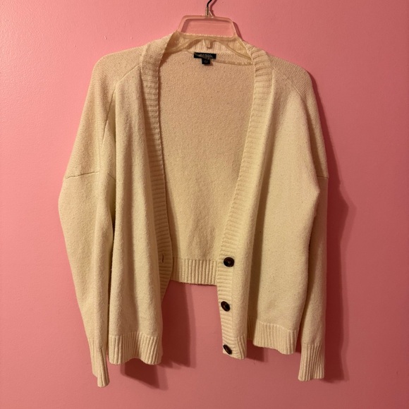 Wild Fable Cream Button-Up Cardigan - Picture 2 of 8